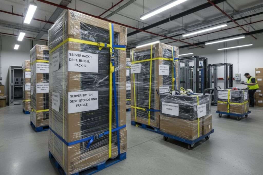 Déménagement salle informatique : réussite et minimisation des risques
