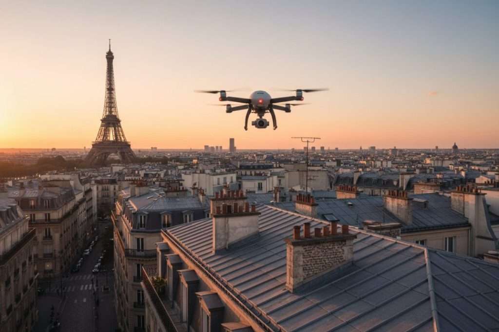 Surveillance de sites à distance : drones ou caméras à Paris ?